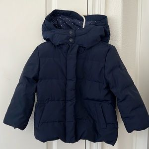 Babygap toddler girl puffer jacket